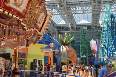 Nickelodeon Universe at Mall of America Bloomington, Minnesota