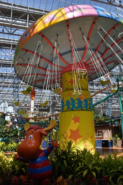 Nickelodeon Universe no Mall of America em Bloomington, Minnesota — Fotografia de Stock