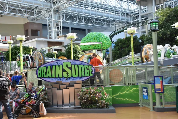 Nickelodeon Всесвіту Mall Америки в Блумінгтоні, Міннесота — стокове фото