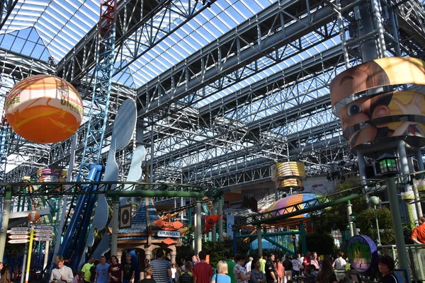 Nickelodeon Universe no Mall of America em Bloomington, Minnesota — Fotografia de Stock