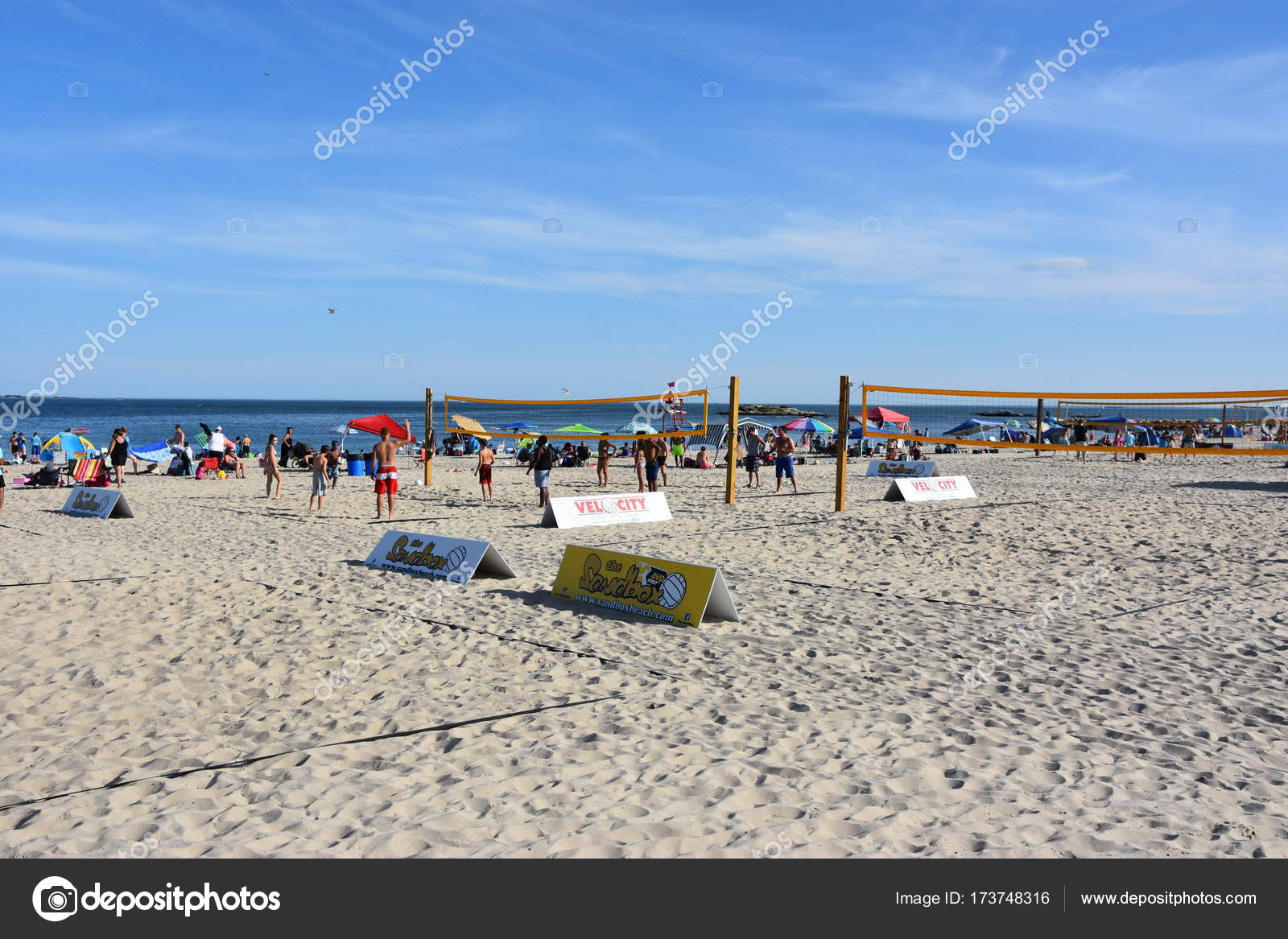 New London Aug Ocean Beach New London Connecticut Seen Aug