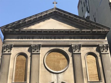 Baltimore, Maryland 'deki St. Vincent de Paul Kilisesi, 3 Temmuz 2017' de görüldüğü gibi..