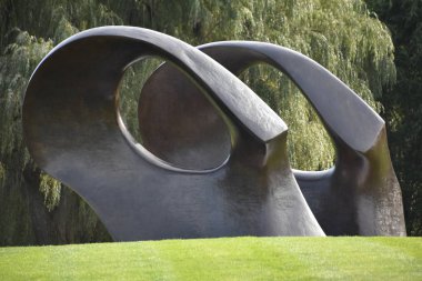 PURCHASE NY - 21 Ekim 2017 'de görüldüğü üzere New York' taki Donald M. Kendall Heykel Bahçeleri.