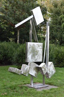 PURCHASE NY - 21 Ekim 2017 'de görüldüğü üzere New York' taki Donald M. Kendall Heykel Bahçeleri.