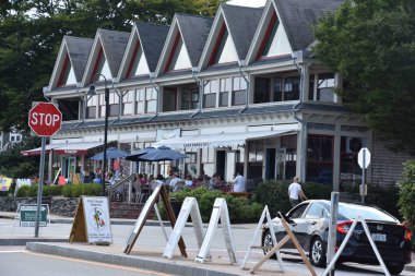 JAMESTOWN, RI - 13 AUG: Rhode Island Jamestown civarında, 13 Ağustos 2019 'da görüldüğü gibi.