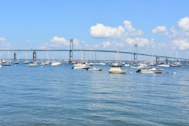 Newport Pell köprü Rhode Island