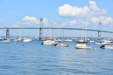 Newport Pell köprü Rhode Island