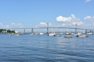 Newport Pell köprü Rhode Island