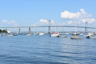 Newport Pell köprü Rhode Island