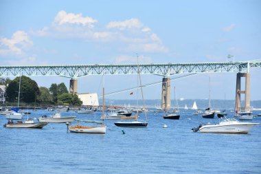 Newport Pell köprü Rhode Island