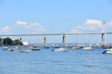 Newport Pell köprü Rhode Island