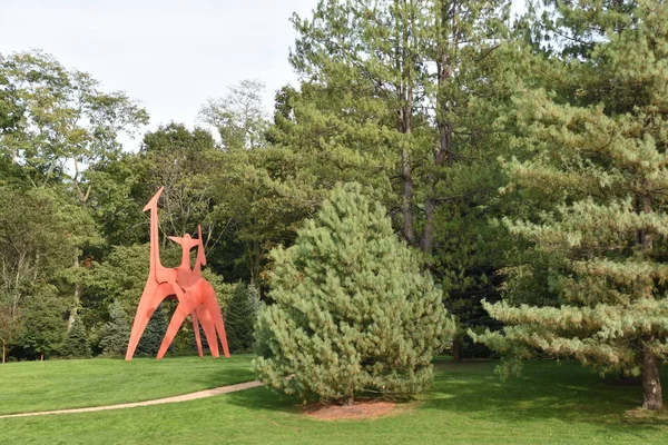 Comprar Octubre Donald Kendall Sculpture Gardens Purchase Nueva York Visto —  Fotos de Stock