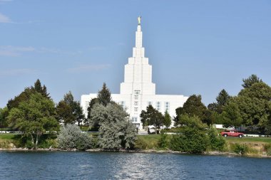 Mormon Tapınağı'nda Idaho Falls Idaho