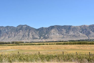 Utah 'tan Idaho' ya giderken manzara.