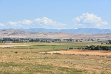 Utah 'tan Idaho' ya giderken manzara.