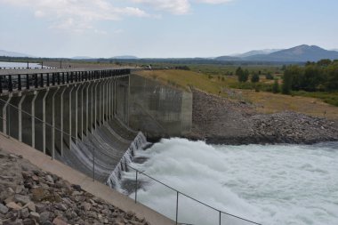 Jackson Dam Grand Teton Milli Parkı