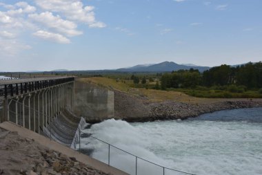 Jackson Dam Grand Teton Milli Parkı