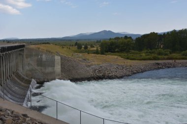 Jackson Dam Grand Teton Milli Parkı