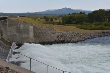 Jackson Dam Grand Teton Milli Parkı