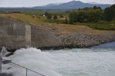 Jackson Dam Grand Teton Milli Parkı