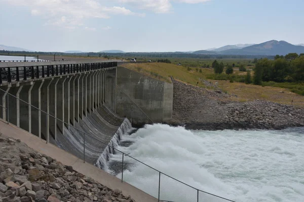 Jackson Dam Grand Teton Milli Parkı