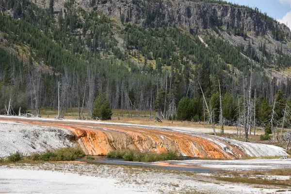 Black Sand Basin Yellowstone National Park — Stock Photo, Image