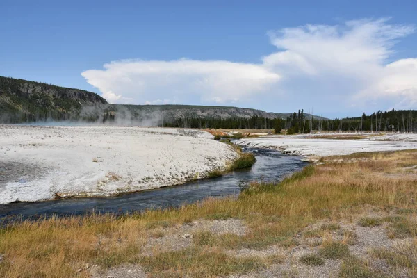 Cuenca Arena Negra Parque Nacional Yellowstone — Foto de Stock