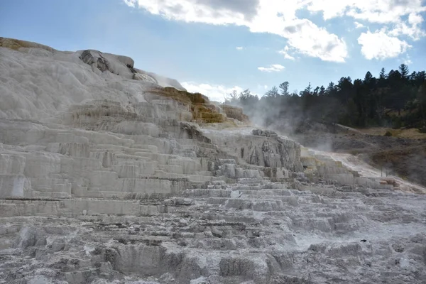 Palette Spring Yellowstone National Park — Stock Photo, Image