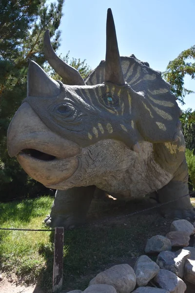 Ogden Utah Agosto George Eccles Dinosaur Park Ogden Utah Como — Fotografia de Stock