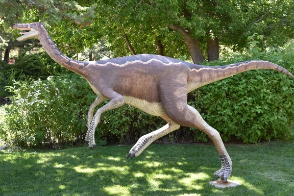 Ogden Utah Aug George Eccles Dinosaurus Park Ogden Utah Zoals — Stockfoto