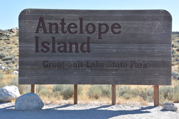 Antelope Island State Park in Utah