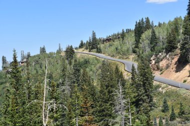 PARK CITY, UT - 27 AUG: Utah 'ın Park City kasabası civarında, 27 Ağustos 2016' da görüldüğü üzere.