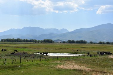 PARK CITY, UT - 27 AUG: Utah 'ın Park City kasabası civarında, 27 Ağustos 2016' da görüldüğü üzere.