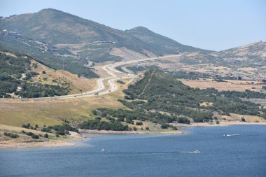 Jordanelle rezervuar Utah, ABD