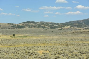 Wasatch, Ut - 27 Ağustos: Jordanelle State Park Wasatch County, Utah, 27 Ağustos 2017 üzerinde görüldüğü gibi. 29 Haziran 1995 tarihinde açıldı.