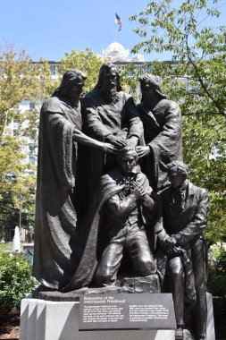 Joseph Smith rahiplik heykel Salt Lake City, Utah