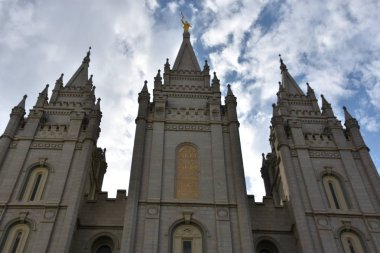 Mormon Tapınağı at Temple Square Salt Lake City, Utah