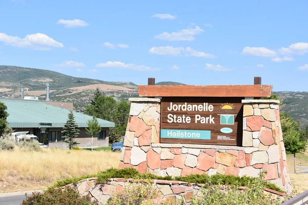 Wasatch Aug Jordanelle State Park Wasatch County Utah Gesehen Aug — Stockfoto