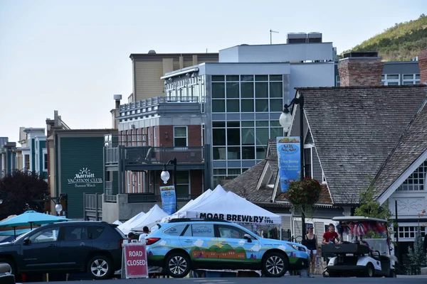 Park City Utah Aug Park Silly Sunday Market Park City — Stock Photo, Image