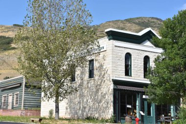 Burası Utah, Salt Lake City 'deki Salt Lake Park, 30 Ağustos 2017' de görüldüğü gibi..