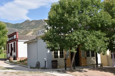 Burası Utah, Salt Lake City 'deki Salt Lake Park, 30 Ağustos 2017' de görüldüğü gibi..