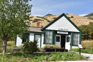 Burası Utah, Salt Lake City 'deki Salt Lake Park, 30 Ağustos 2017' de görüldüğü gibi..
