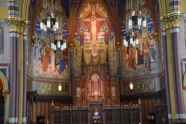 Salt Lake City Aug Cathedral Madeleine Salt Lake City Utah – stockfoto