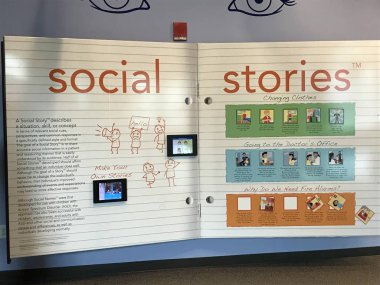 Salt Lake City, Ut - 31 Ağustos: Keşif ağ geçidi Çocuk Müzesi Salt Lake City, Utah, 31 Ağustos 2017 üzerinde görüldüğü gibi. Bir etkileşimli, uygulamalı Çocuk Müzesi olduğunu.