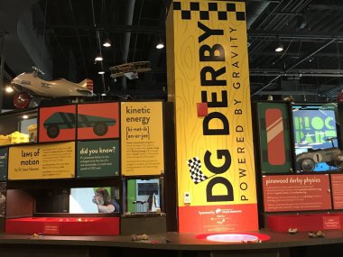 Ogden, Ut - 31 Ağustos: Keşif ağ geçidi Çocuk Müzesi Salt Lake City, Utah, 31 Ağustos 2017 üzerinde görüldüğü gibi. Bir etkileşimli, uygulamalı Çocuk Müzesi olduğunu.