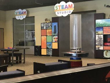 Ogden, Ut - 31 Ağustos: Keşif ağ geçidi Çocuk Müzesi Salt Lake City, Utah, 31 Ağustos 2017 üzerinde görüldüğü gibi. Bir etkileşimli, uygulamalı Çocuk Müzesi olduğunu.