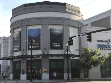 Salt Lake City, Ut - Ağustos 30: 30 Ağustos 2017 üzerinde görüldüğü gibi Salt Lake City, Utah, ağ geçidi. Büyük, açık hava perakende, konut, olduğunu ve ofis kompleksi.