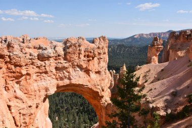 Doğal köprü Utah Bryce Canyon Milli Parkı