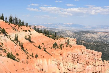 Utah Bryce Canyon Milli Parkı, Ponderosa'yı noktadan görünüm