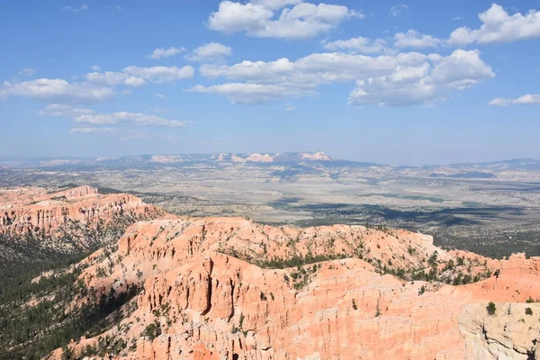 Pohled Bryce Point Národním Parku Bryce Canyon Utahu — Stock fotografie